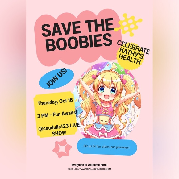 Kathy Fallon Art Tote Bag - Pink Flamingo - Picture 3 of 4